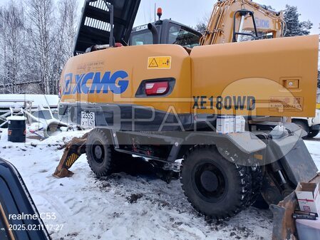 Техническое обслуживание экскаватора XCMG XE180WD - 2